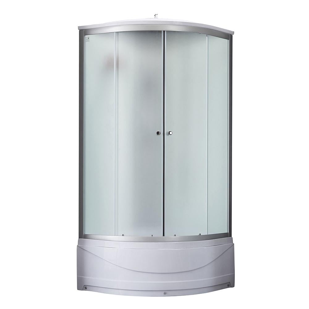 Гідромасажний бокс Lidz Tani SBM100x100.SAT.HIGH.FB скло Fabric 4 мм