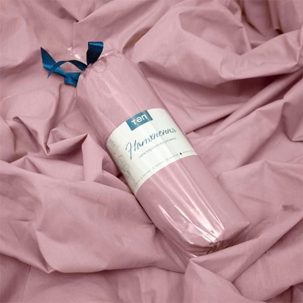 Простирадло НАТХНЕННЯ з резинкою 160х200 см Рожевий (ЦБ-00032918)