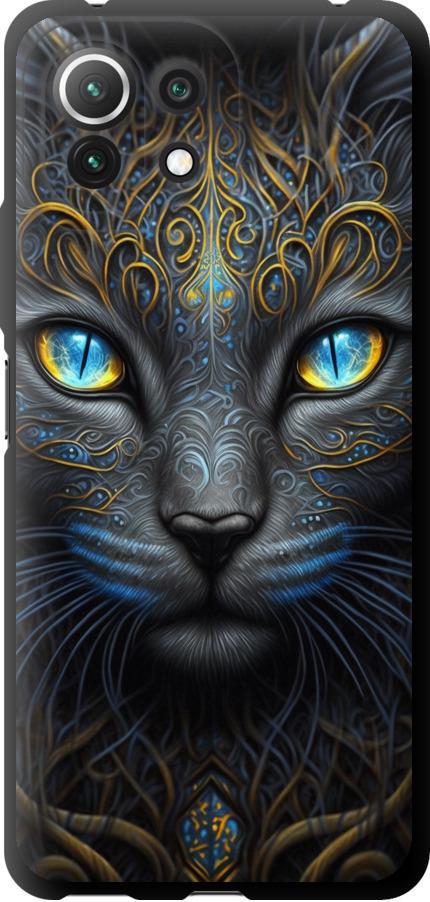 Чехол на Xiaomi Mi 11 Lite Кошка (5548b-2281-42517)