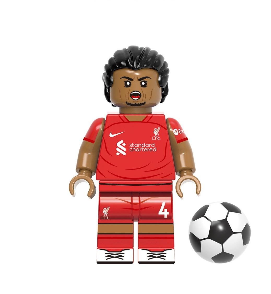 Конструктор человечек Вирджил ван Дейк в форме ФК Ливерпуль (26972735)