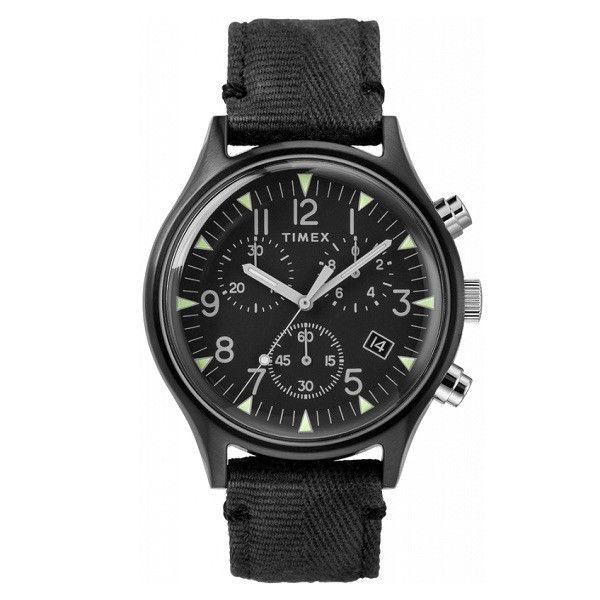 Наручные часы мужские Timex кварцевые Black (Tx2r68700)