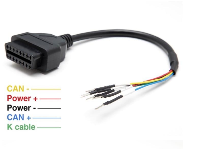 Універсальний роз'єм OBD2 16-pin «мама» зі знімними пінами CAN/K для діагностики авто (1476785548) - фото 2 Універсальний роз'єм OBD2 16-pin «мама» зі знімними пінами CAN/K для діагностики авто (1476785548) - фото 2
