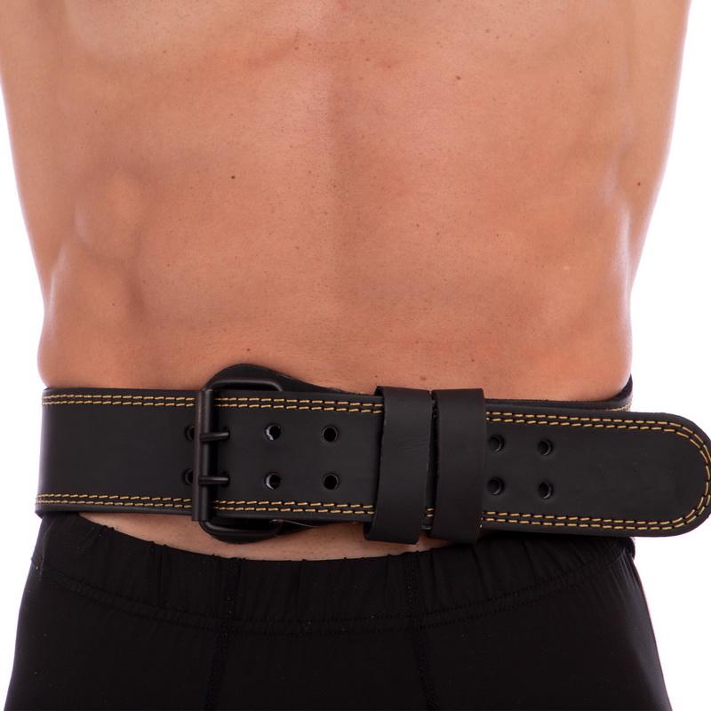 Пояс атлетический кожаный Zelart VELO VL-8178 ширина 15 см XL Черный (DR003917) - фото 2 Пояс атлетический кожаный Zelart VELO VL-8178 ширина 15 см XL Черный (DR003917) - фото 2