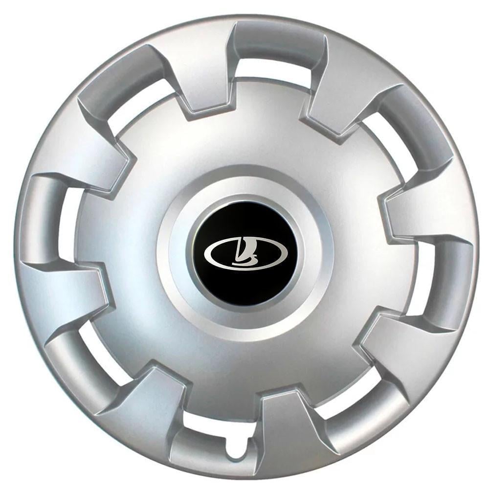 Колпаки SJS 206 с логотипом Lada 4 шт. R14 Серебряный (2654556581)