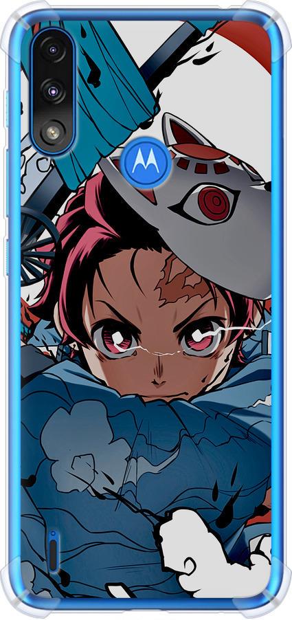 Чехол на Motorola E7 Power Танджиро Камадо (5574sp-2284-42517)