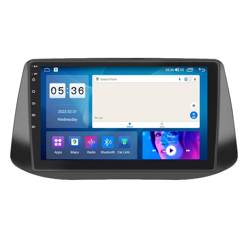 Автомагнитола штатная Lesko для Hyundai i30 III 2017-2018 2/32 Гб CarPlay 4G Wi-Fi GPS Prime 9" (34764122)