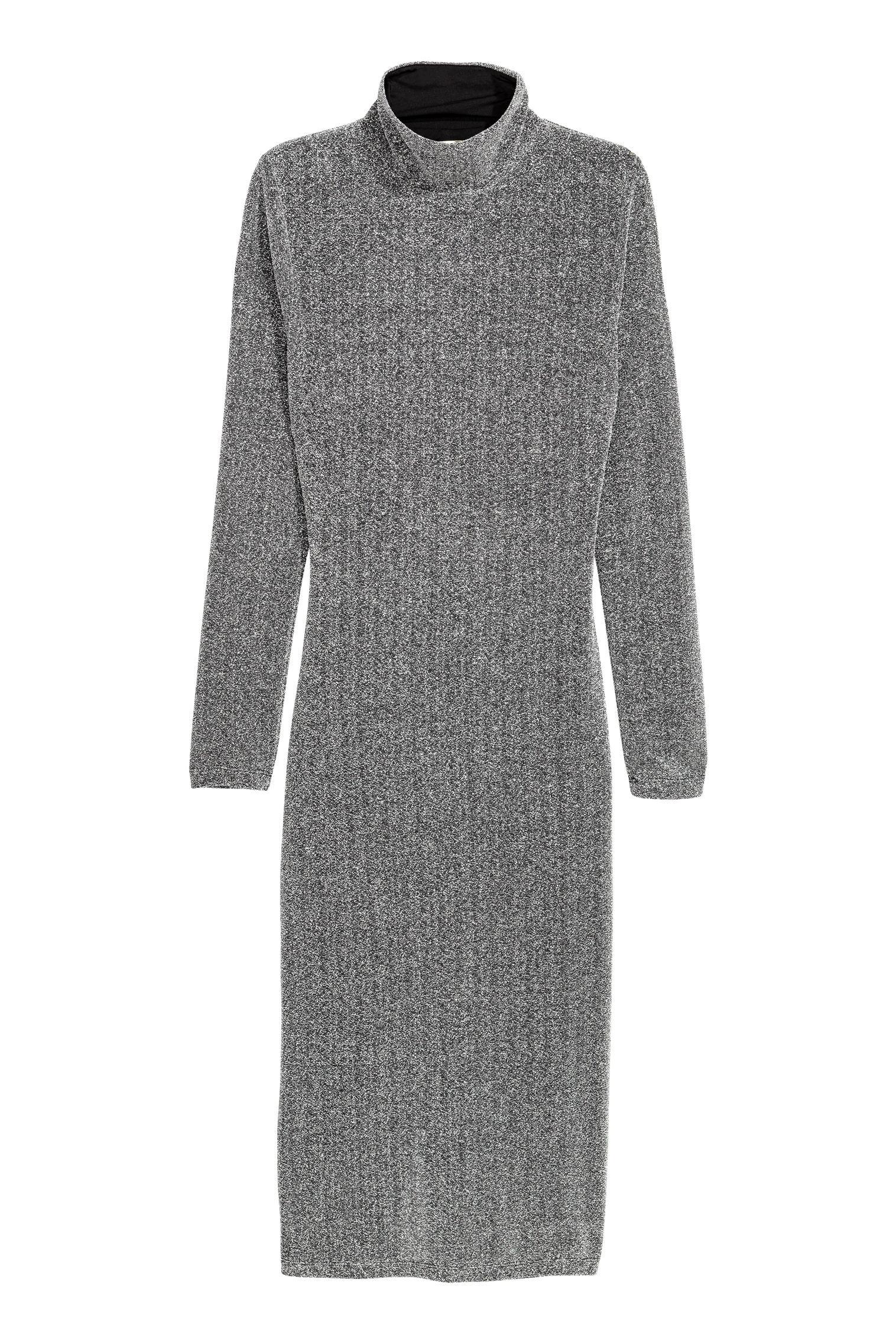 Платье H&M р. 34 Серебристый (30114496984)