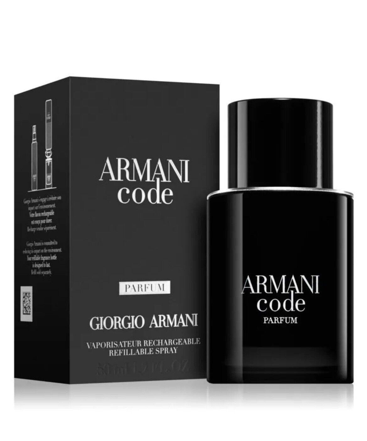 Духи для мужчин Giorgio Armani Code refiliable 50 мл (18778292)