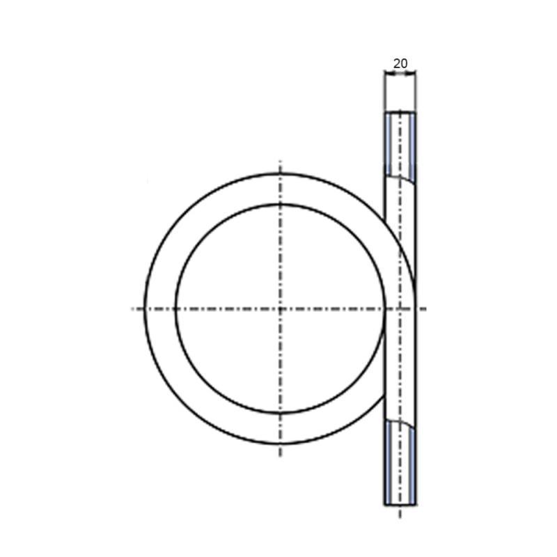 Петля Blue Ocean PPR 20 мм (SD00009598) - фото 2 Петля Blue Ocean PPR 20 мм (SD00009598) - фото 2
