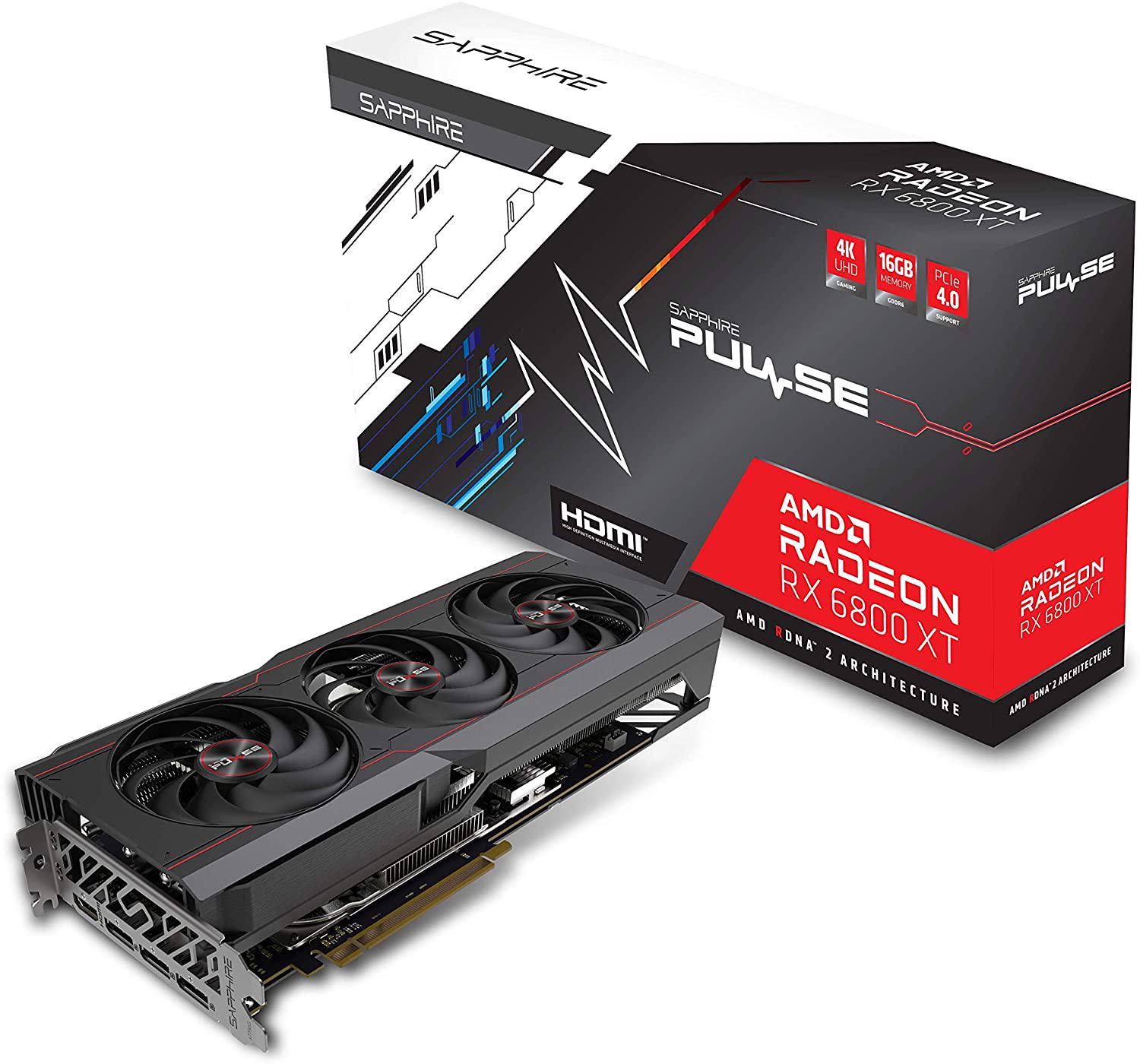 Відеокарта Sapphire Radeon RX 6800 XT 16 GB PULSE (1063)