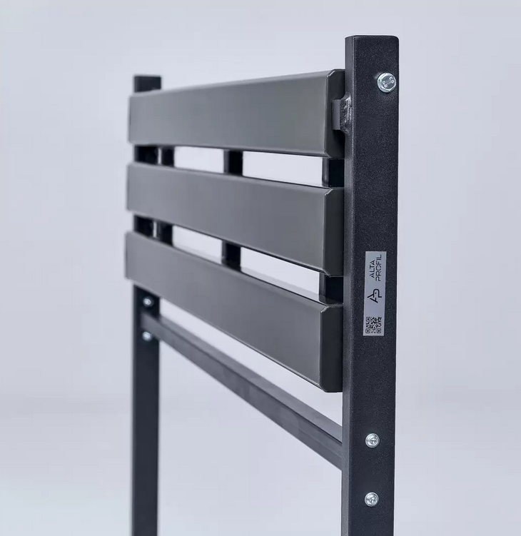 Скамейка опрокидывающаяся Графитовый/Черный (00023548) - фото 4