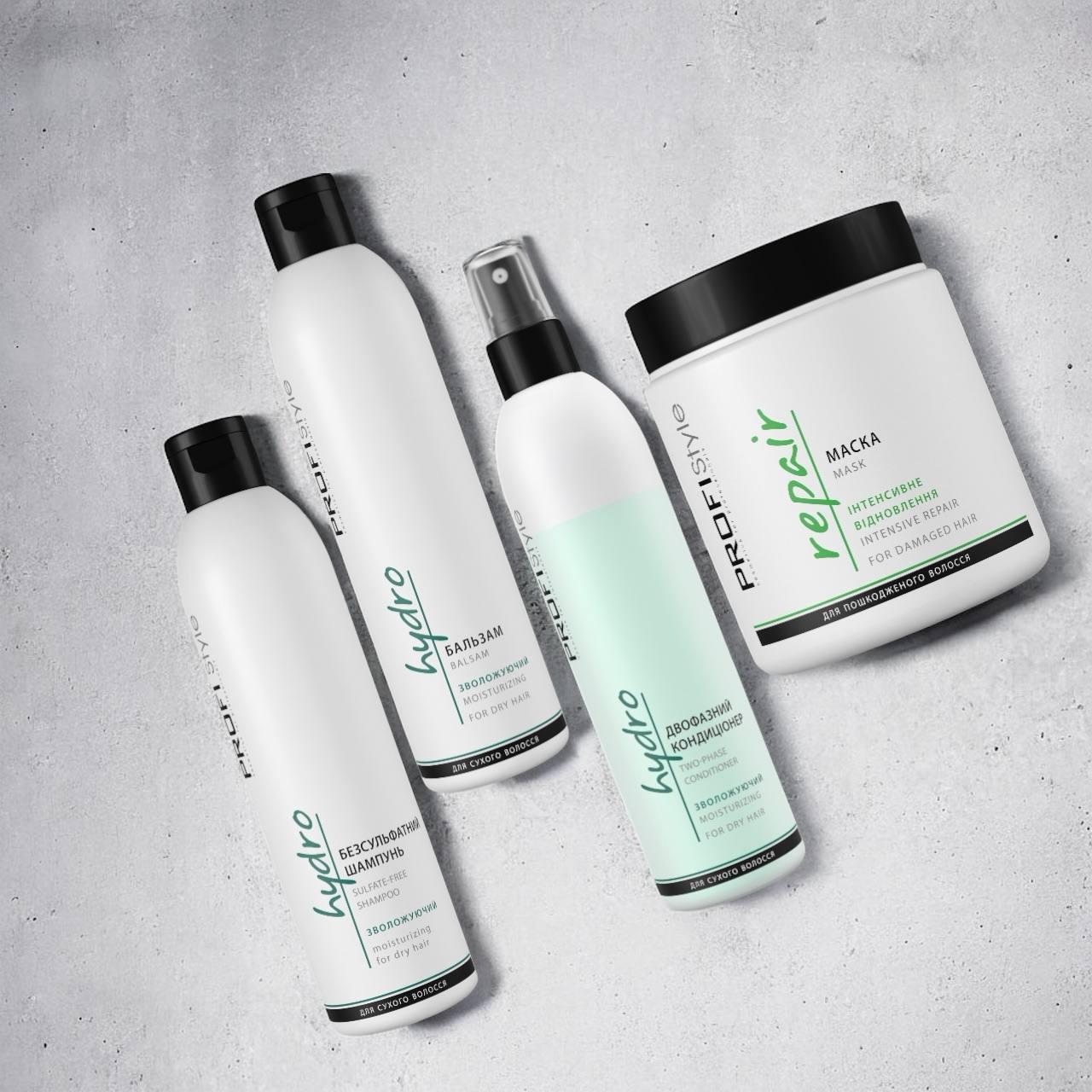 Набор бессульфатный PROFIStyle HYDRO увлажнение и восстановление