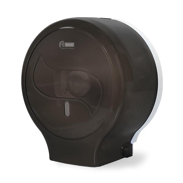 Диспенсер для туалетной бумаги стандарт с нижним вытяжением Прозрачный дымчатый (JTA 109)