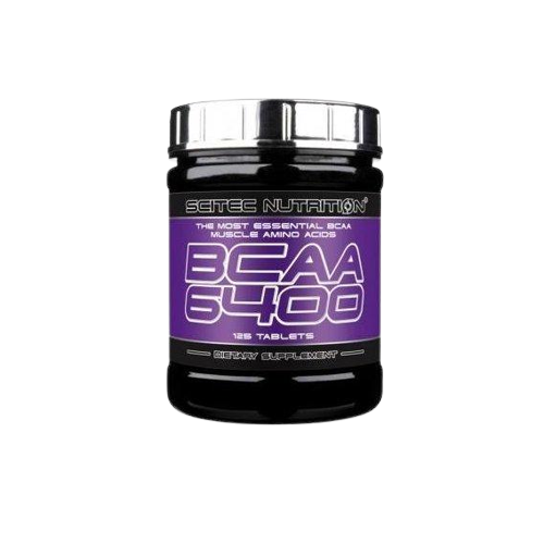 Амінокислота BCAA для спорту Scitec Nutrition BCAA 6400 125 таб.