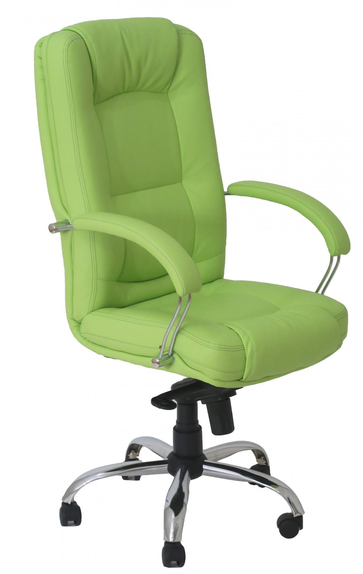 Кресло Alberto Fly 2234 хром М1 Tilt Зеленый (rich_00080)
