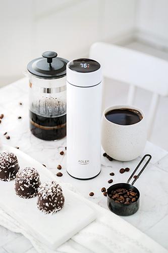 Термос Adler AD 4506 туристический с сенсорным светодиодным дисплеем 473 мл (611776) - фото 9 Термос Adler AD 4506 туристический с сенсорным светодиодным дисплеем 473 мл (611776) - фото 9