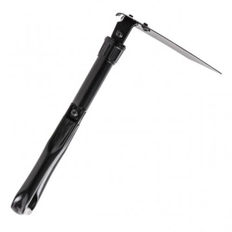 Лопата саперна туристична Intertool AT-0133 складна металева з чохлом довжина 3в1 57 см Чорний - фото 8