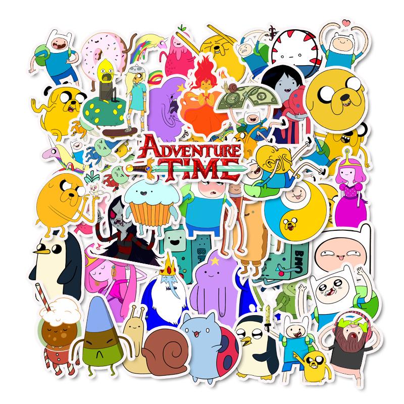 Набір наклейок Adventure Time 50 шт.