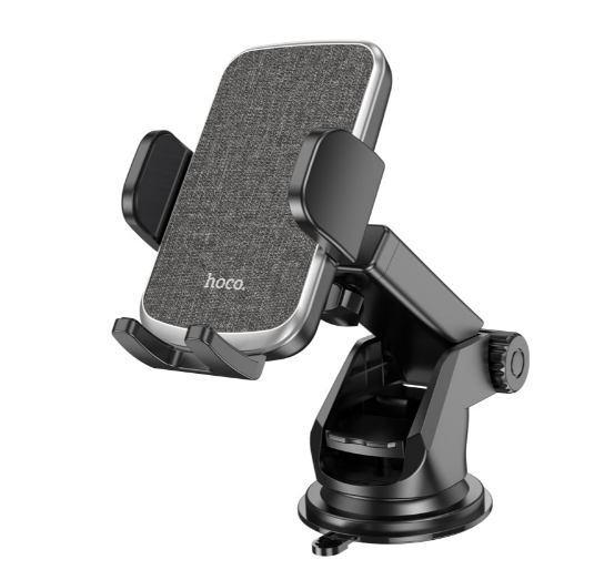 Тримач для телефону Hoco Polaris push-type telescopic suction cup CA95 Чорний