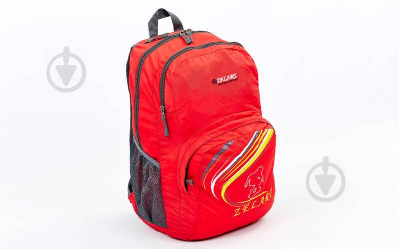 Рюкзак спортивный с жесткой спинкой planeta-sport Zelart GA-3705 49х30х13см Красный