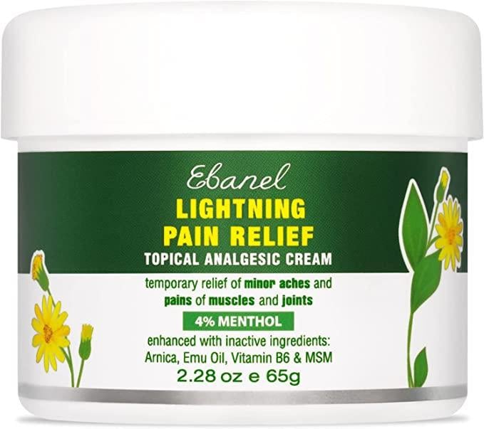 Знеболюючий засіб Ebanel Menthol Arnica Gel при артриті/нервових суглобах/шиї Знеболюючий засіб Ebanel Menthol Arnica Gel при артриті/нервових суглобах/шиї