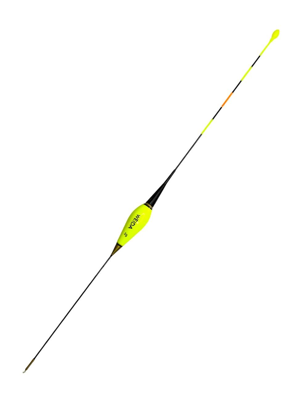 LED-поплавець розумний Weida Крапля для нічної риболовлі з індикатором клювання 2 г Жовтий (2287161333)