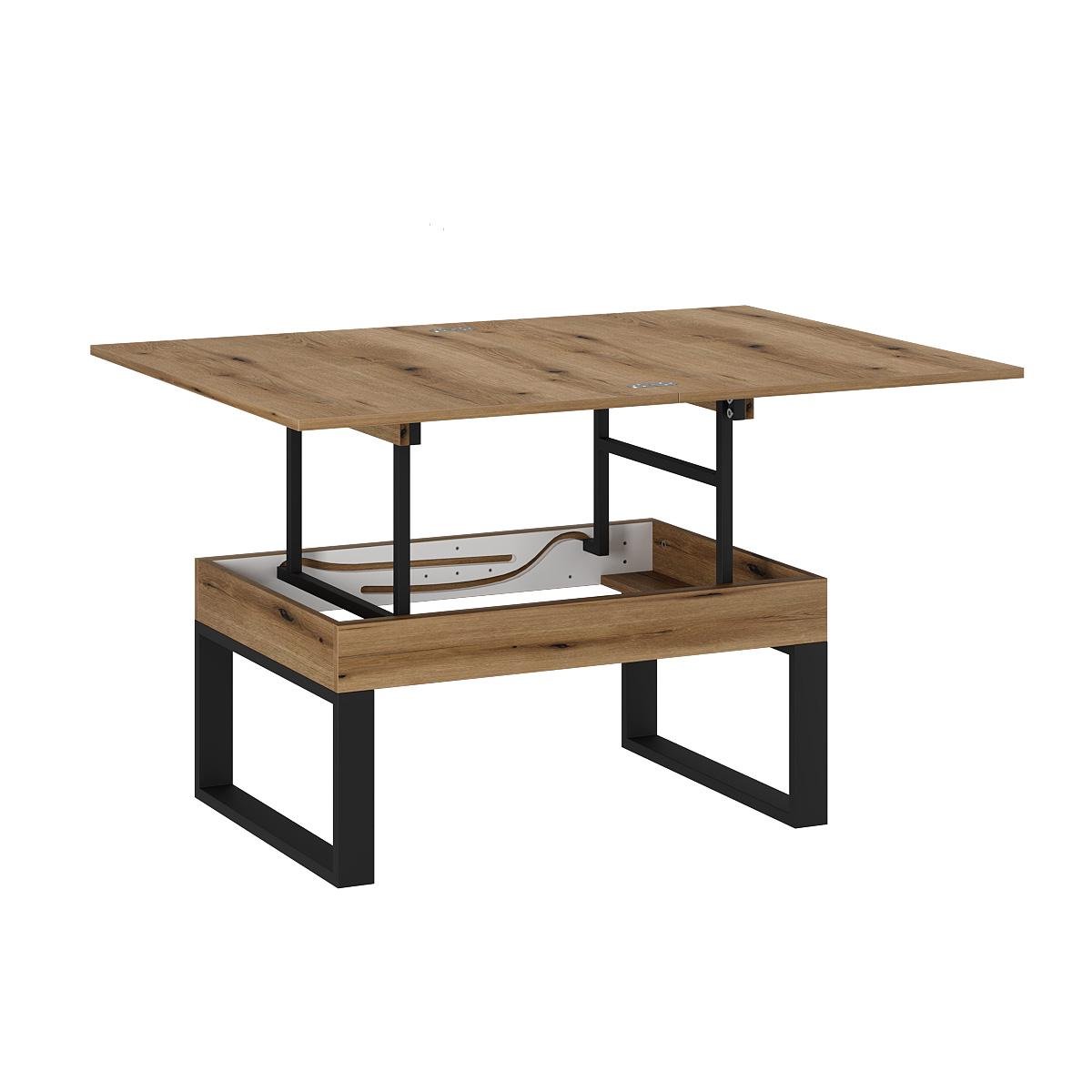 Журнальный стол-трансформер S-Fly 880x466x600 мм Дуб эвок (TB33100000030) - фото 1 Журнальный стол-трансформер S-Fly 880x466x600 мм Дуб эвок (TB33100000030) - фото 1