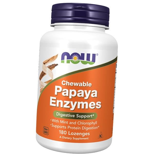 Ферменты пищеварительные Papaya Enzymes 180 леденцов (69128020)