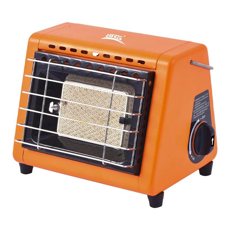 Газовая плита-обогреватель туристическая Lesko BRS-H23 Orange (24366352)