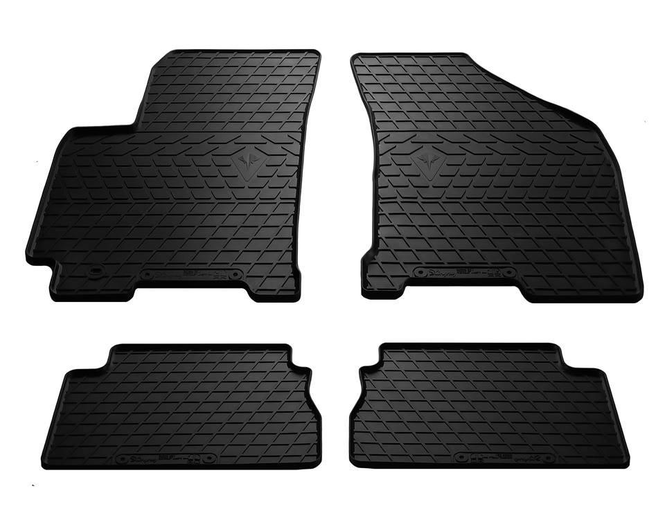 Коврики резиновые Stingray для Chevrolet Lacetti 04-/Daewoo Gentra 13- design 2016 4 шт. (1002064)