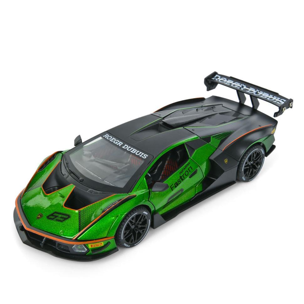 Игрушечная машинка AP-2036 дверь открывается/свет и звук 1:24 23 см Green (2990438481)