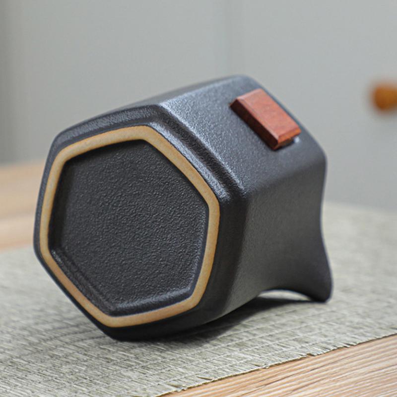 Дорожній набір 45521 для чайної церемонії з 8 предметів керамічний Black - фото 7 Дорожній набір 45521 для чайної церемонії з 8 предметів керамічний Black - фото 7