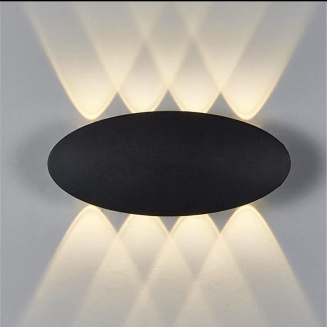 Светильник настенный Dua figure 055818/8 w bk (9318604)