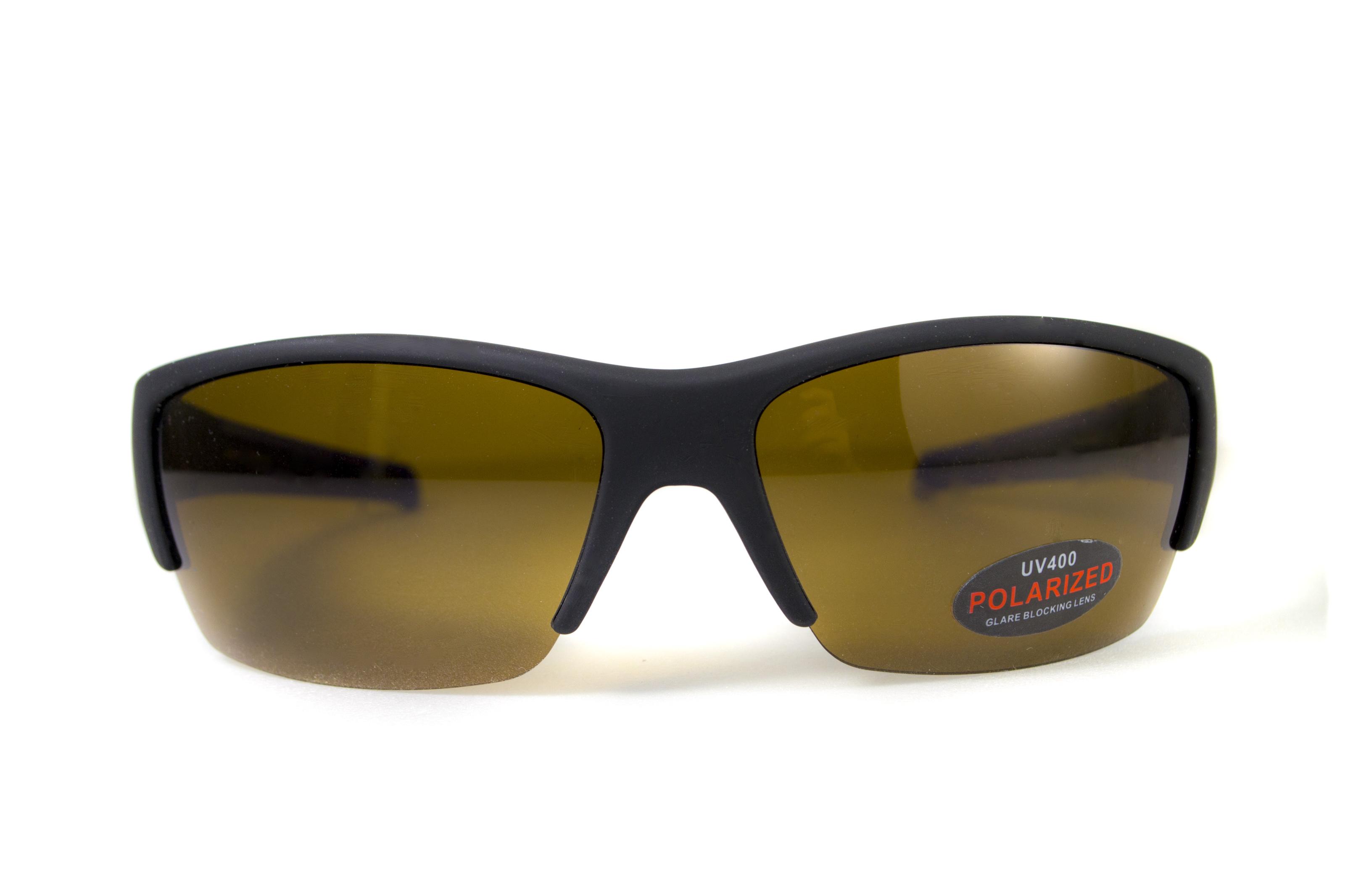 Окуляри BluWater Daytona-2 Polarized Коричневий (4ДЕЙТ2-Г50П) - фото 3