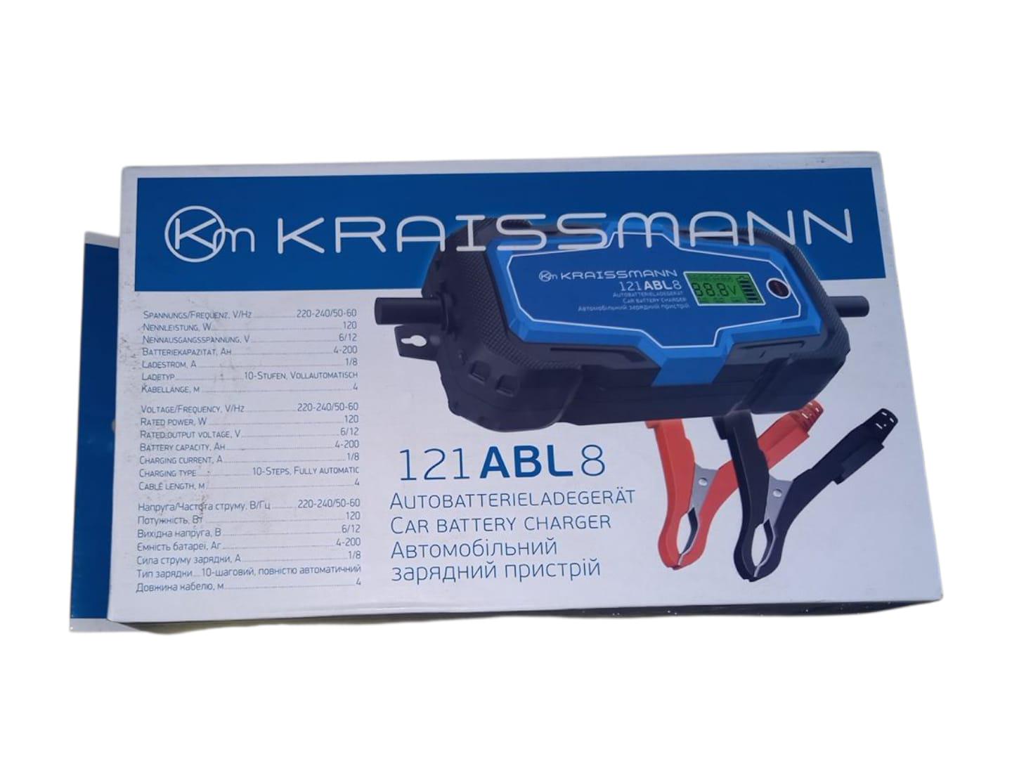 Зарядное устройство для автомобильного KRAISSMANN 121 ABL 8 (30462055) - фото 5 Зарядное устройство для автомобильного KRAISSMANN 121 ABL 8 (30462055) - фото 5