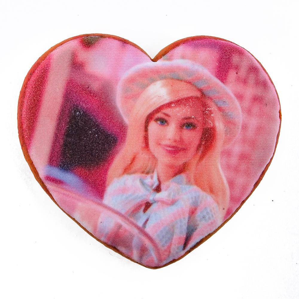 Пряник с принтом Крафт Печенье Кукла Барби 45 г