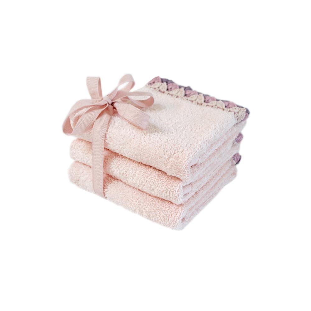 Набор полотенец Irya Becca pembe 380 г/кв. м 30x50 см 3 шт. Розовый (12231127)