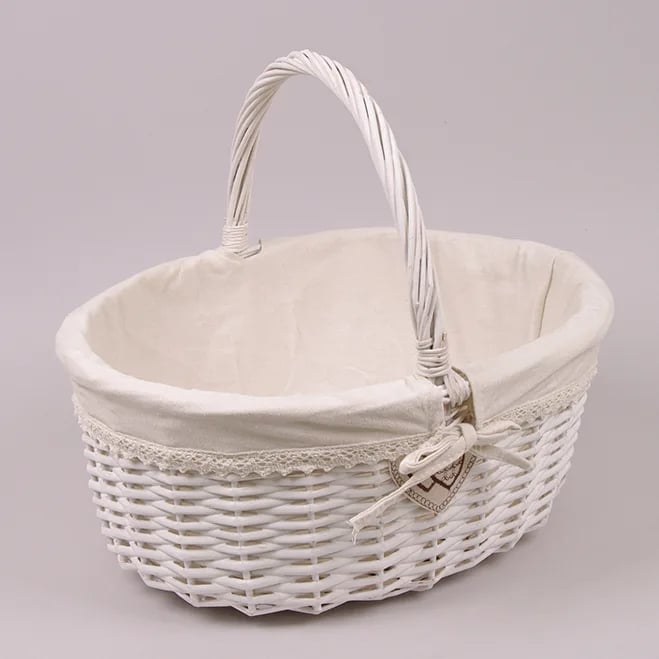 Корзина с тканью Flora (5128)