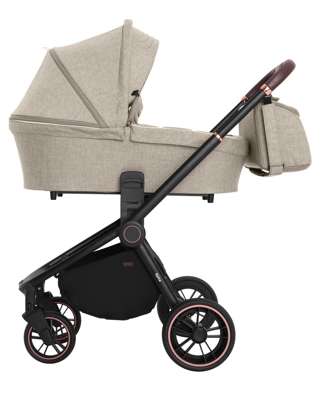 Коляска детская Carrello Epica CRL-8511 Almond Beige (Вел5481 simb L)