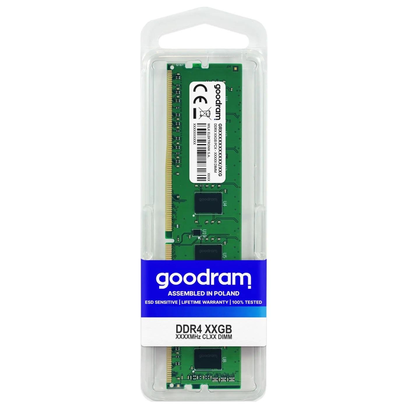 Оперативна пам'ять Goodram DIMM DDR4 16 Гб 3200 МГц CL22 (GR3200D464L22S/16G) - фото 3 Оперативна пам'ять Goodram DIMM DDR4 16 Гб 3200 МГц CL22 (GR3200D464L22S/16G) - фото 3