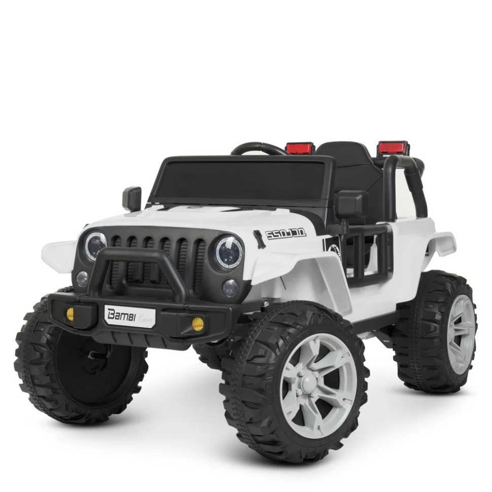 Дитячий електромобіль Bambi Racer M 4282EBLR-1 Джип до 30 кг (7337)