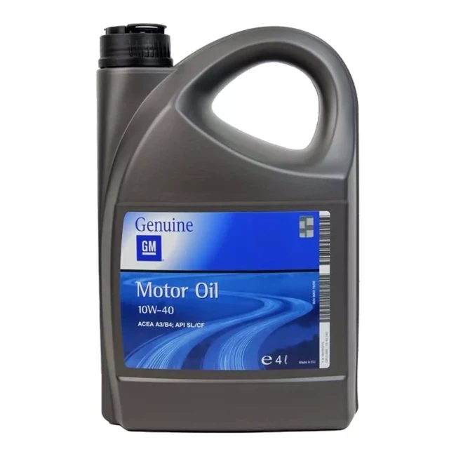 Моторное масло General Motors Semi Synthetic 10W-40 4 л (93165215)