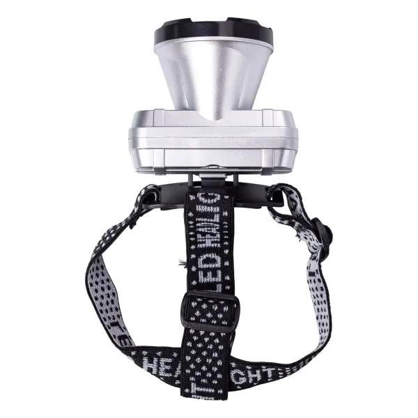 Фонарь налобный светодиодный аккумуляторный для туризма и работы 10 Вт (HP-JG-1)