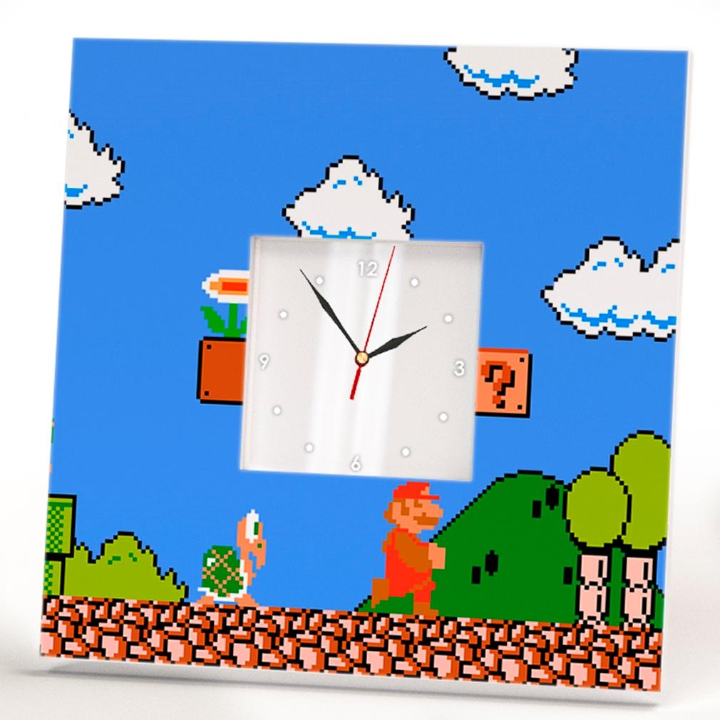 Часы Super Mario Bros Nintendo 260x260 мм (C03431)