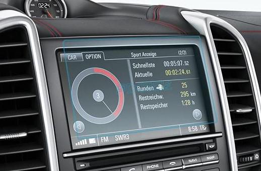 Стекло защитное Pixsel гибридный глянец на монитор Porsche Cayenne 7“ 2017-2020