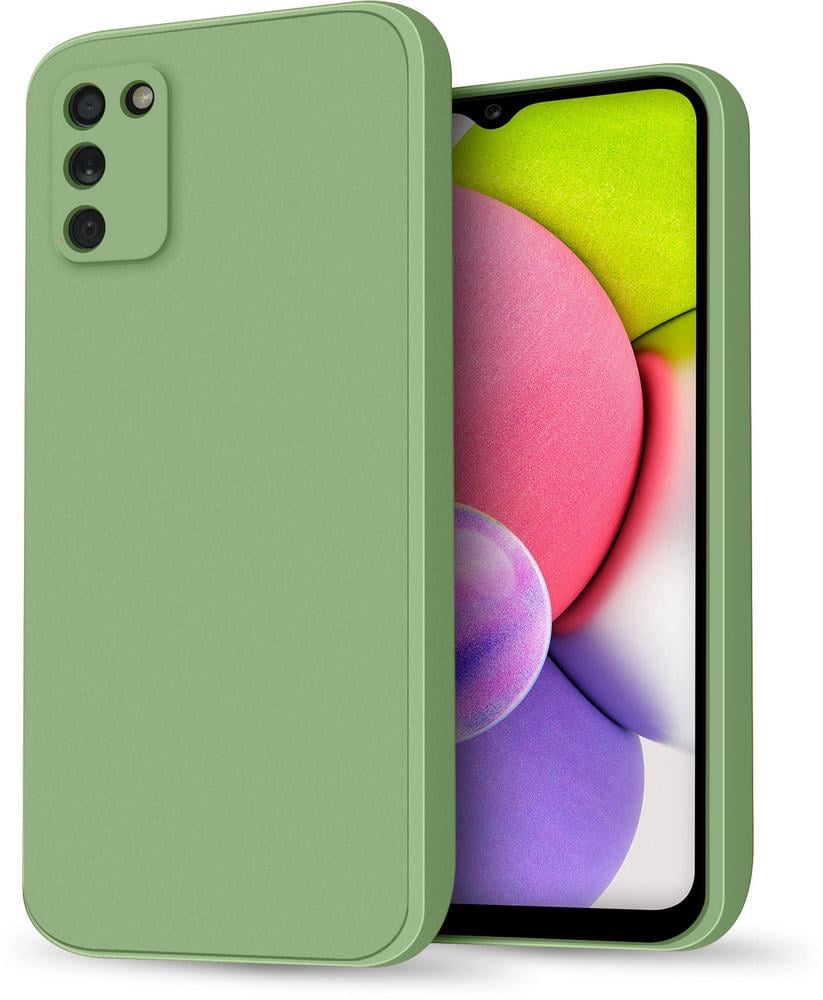 Силиконовый чехол HardCorner для Samsung Galaxy A03s A037 Khaki (29968-17)
