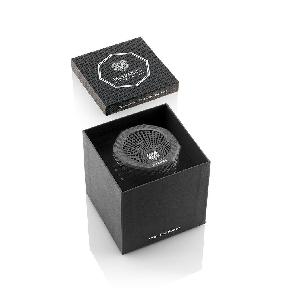 Ароматизатор для автомобіля Dr. Vranjes Rosso Nobile дефлектор та картридж Карбон (CRP01-01) - фото 6