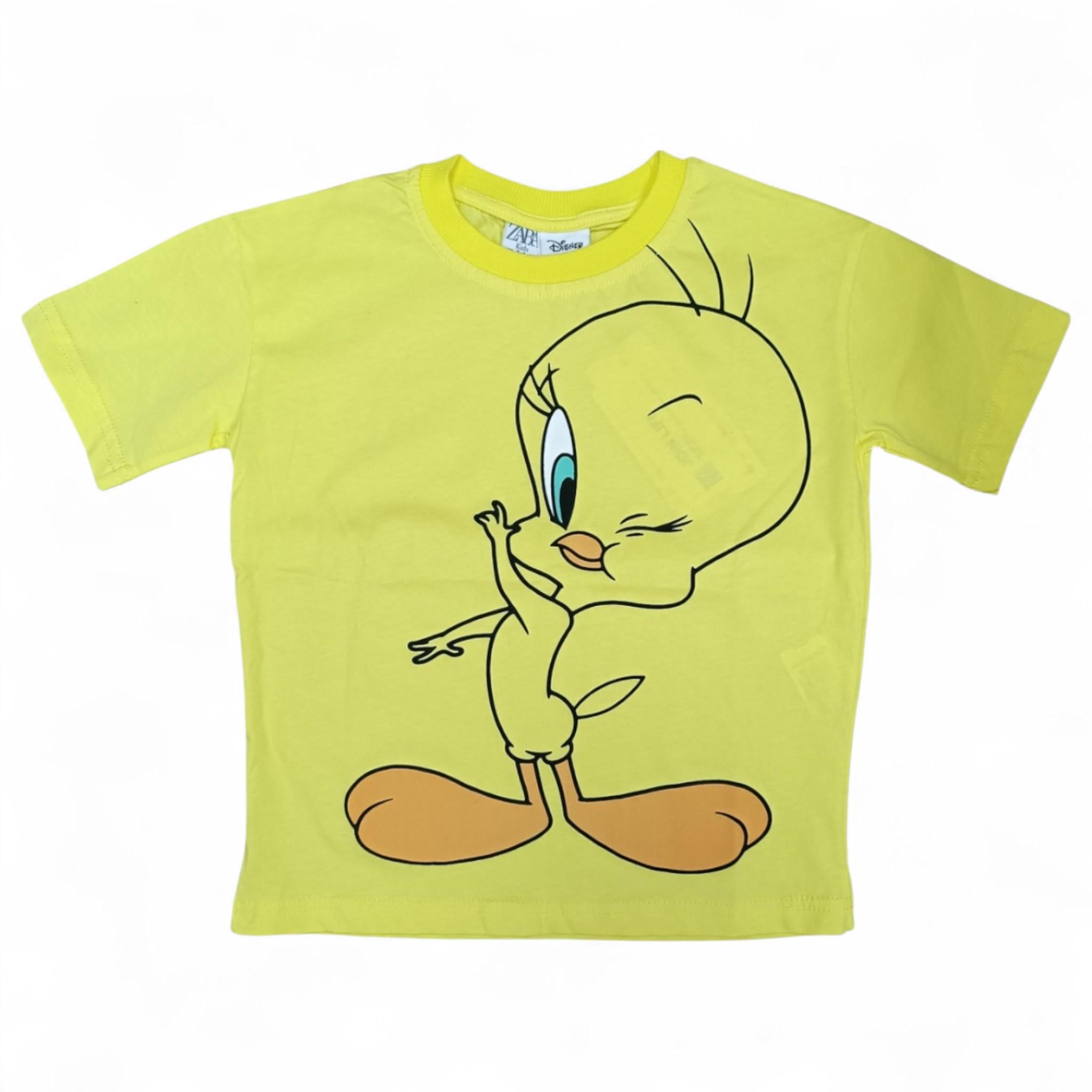 Футболка для девочки Joun line Канарейка Твити 787815 104 см Yellow (T_787815Yellow/104)