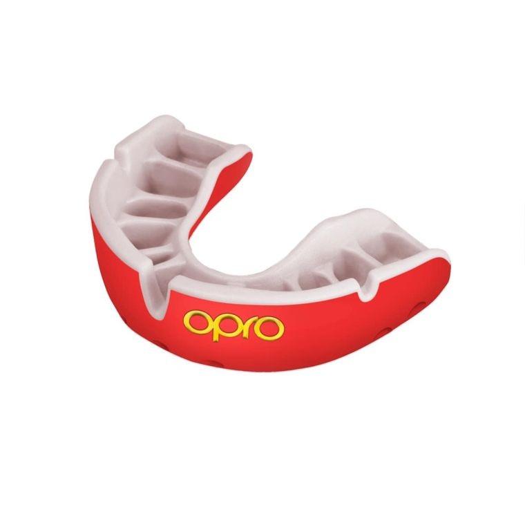 Капа Opro Gold доросла вік 11+ Red/Pearl (102504004)