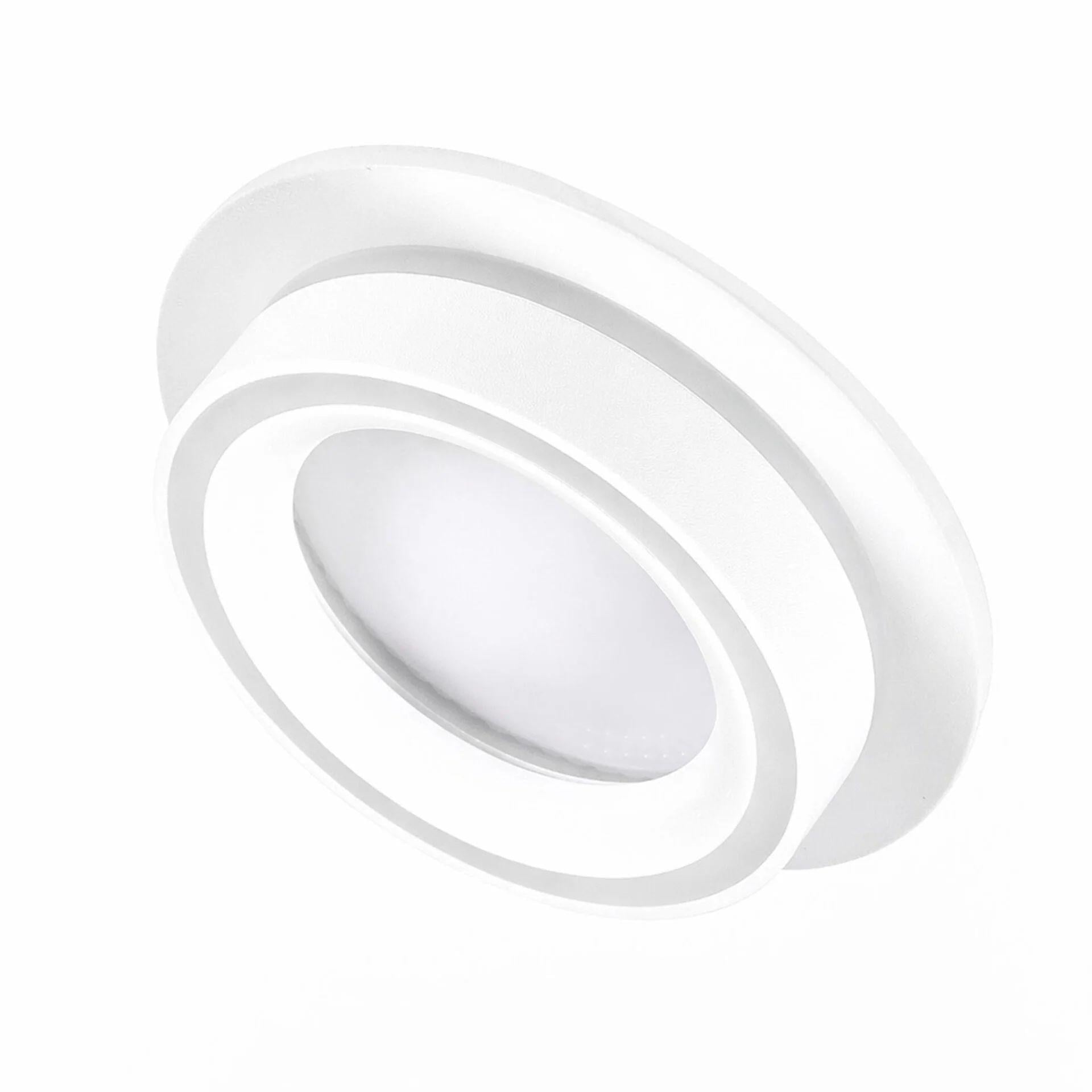 Точковий світильник вмонтований LIGHT SET LUG LS-R GX 10747 GX53 107х47 мм алюміній/акрил Білий (12758)
